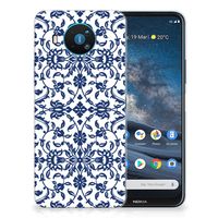 Nokia 8.3 TPU Case Flower Blue - thumbnail