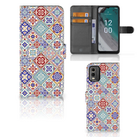 Nokia C32 Bookcase Tiles Color