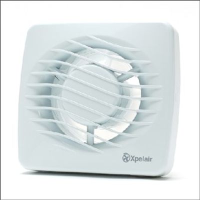 Xpelair DX100VT met nalooptimer badkamerventilator toiletventilator doucheventilator