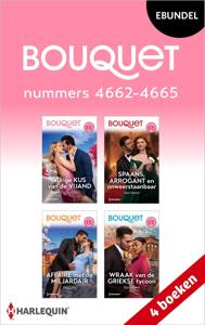 Bouquet e-bundel nummers 4662 - 4665 - Caitlin Crews, Kate Hewitt, Heidi Rice, Tara Pammi - ebook