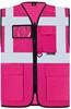 Korntex KX802 Executive Multifunctional Safety Vest Berlin - Magenta - XXL