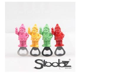 Stoobz Design Kabouter f*ck you flesopener magneet 9cm