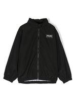 Kenzo Kids veste à logo imprimé - Noir