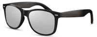 CWI zonnebril unisex wayfarer zwart/zilver (CWI2491) - thumbnail