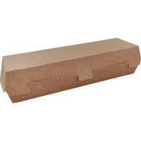 Bak | Karton | paninibox | 255x60x70mm | bruin | 200 stuks
