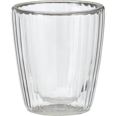 Koffie/Theeglas dubbelwandig 250ml 2st