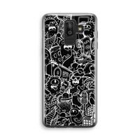 Vexx Black City : Samsung Galaxy J8 (2018) Transparant Hoesje - thumbnail