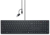 DELL KB525C toetsenbord Kantoor USB QWERTY US International Zwart