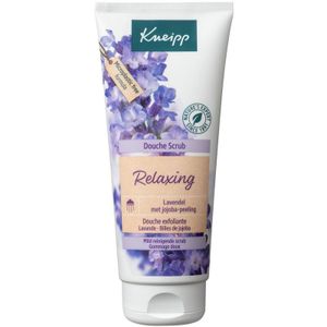 Relaxing douche scrub lavendel en jojoba peeling