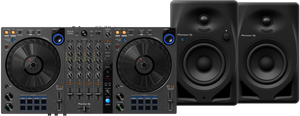 Pioneer DJ DDJ-FLX6 + Pioneer DJ DM-40D-BT Zwart