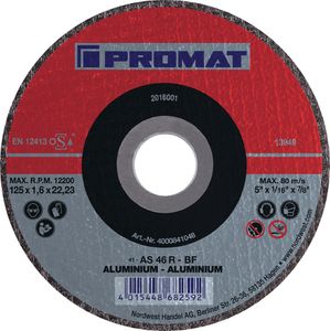 DOORSL.SCHIJF ALUM/NE 125X1.6