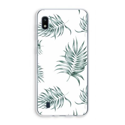 Simple leaves: Samsung Galaxy A10 Transparant Hoesje