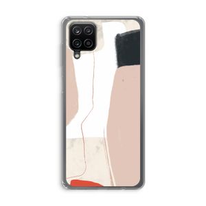 Lava: Samsung Galaxy A12 Transparant Hoesje