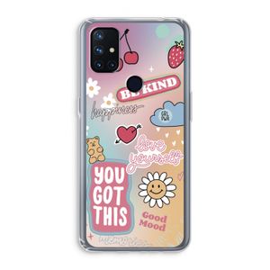 Positivity: OnePlus Nord N10 5G Transparant Hoesje