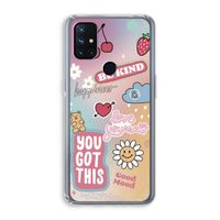 Positivity: OnePlus Nord N10 5G Transparant Hoesje