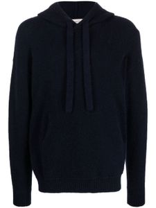 Laneus hoodie en maille nervurée - Bleu