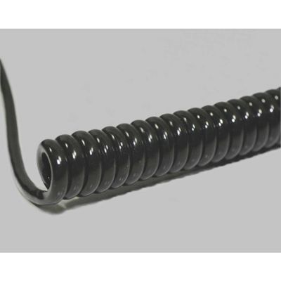 BKL Electronic 1506318 Spiraalkabel Li12YD11Y 400 mm / 1600 mm 2 x 0.25 mm² + 2 x 0.25 mm² Zwart 1 stuk(s)