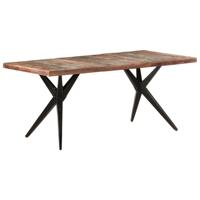 Eettafel 180x90x76 cm massief gerecycled hout