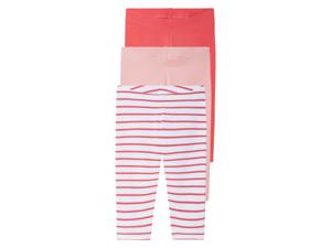 lupilu 3 kinder leggings (Rood/roze, 122/128)