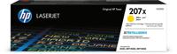 HP toner 207X, 2.450 pagina&apos;s, OEM W2212X, geel
