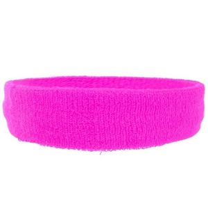 Hoofdbandje neon roze voor volwassenen   -