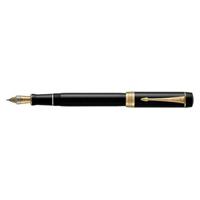 Vulpen Parker Duofold Classic black 18k GT fijn