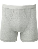 Fruit Of The Loom F993 Classic Boxer (2 Pair Pack) - Light Grey Marl/Light Grey Marl - L