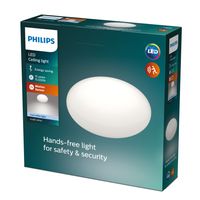 Philips Ø 26cm plafonnière Shan met bewegingssensor 4000K 68055800 - thumbnail