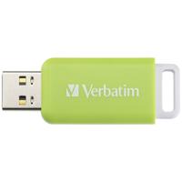 Verbatim V DataBar USB 2.0 Drive USB-stick 32 GB Groen 49454 USB 2.0 - thumbnail