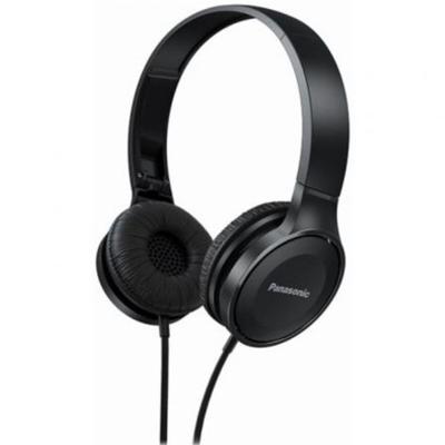 Hoofdtelefoon met microfoon Panasonic RP-HF100ME-K (3.5 mm) Zwart