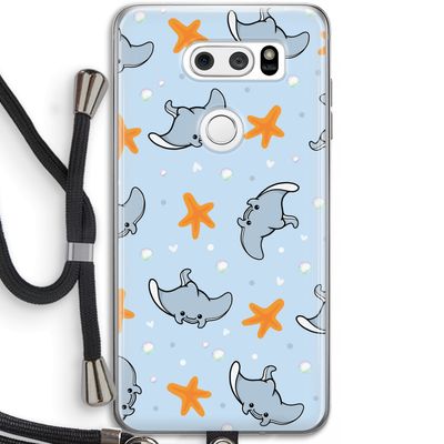 Manta: LG V30 Transparant Hoesje met koord