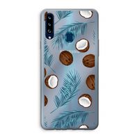 Kokosnoot roze: Samsung Galaxy A20s Transparant Hoesje Kokosnoot roze: Samsung Galaxy A20s Transparant Hoesje