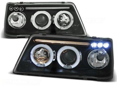 Tuning-Tec Koplampen dual halo rims PEUGEOT 205 09 83-10 96 ANGEL EYES ZWART Tuning-Tec Koplampen dual halo rims PEUGEOT 205 09 83-10 96 ANGEL EYES ZWART