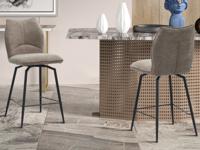 Draaibare barkruk LIORA zand