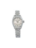 Rolex montre Oyster Perpetual 24 mm pre-owned - Argent