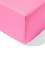 HEMA Hoeslaken 180x200cm zacht katoen felroze (felroze)