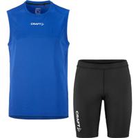 Craft Singlet Korte Legging Set Heren Craft Singlet Korte Legging Set Heren