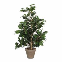 Groene tropische ficus kunstplant 65 cm voor binnen