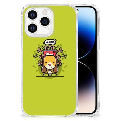 iPhone 14 Pro Stevig | Bumper Hoesje | Doggy Biscuit iPhone 14 Pro Stevig | Bumper Hoesje | Doggy Biscuit