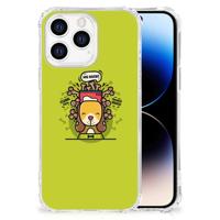 iPhone 14 Pro Stevig | Bumper Hoesje | Doggy Biscuit
