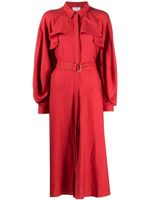 Acler robe-chemise Admiral - Rouge