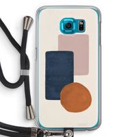 Geo #3: Samsung Galaxy S6 Transparant Hoesje met koord