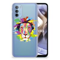 Motorola Moto G31 | G41 Telefoonhoesje met Naam Lion Color - thumbnail