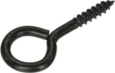 Schroefogen 20x10mm zwart 4st - Deltafix