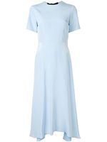 Macgraw robe mi-longue nouée au dos - Bleu