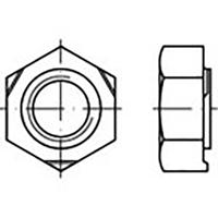 TOOLCRAFT TO-6857445 Zeskant lasmoeren M5 DIN 929 Staal 1000 stuk(s) - thumbnail