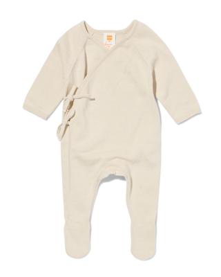 HEMA Newborn boxpakje met overslag ecru (ecru)