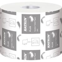 Katrin Plus toiletpapier voor dispensers, 2-laags, 800 vellen, pak van 36 rollen - thumbnail