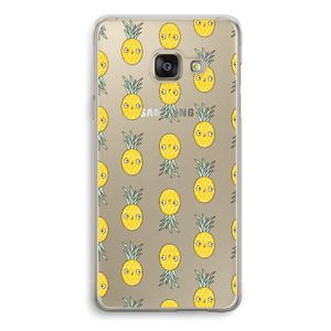 Ananas: Samsung Galaxy A3 (2016) Transparant Hoesje