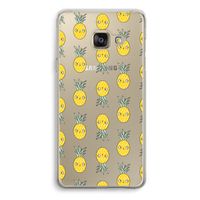 Ananas: Samsung Galaxy A3 (2016) Transparant Hoesje